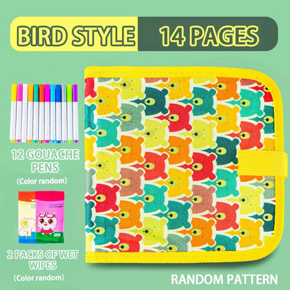 CAHIER DESSIN EFFAÇABLE | Ardoise StoryBook™ Effaçable, Multipages: 6, 10 ou 16 pages
