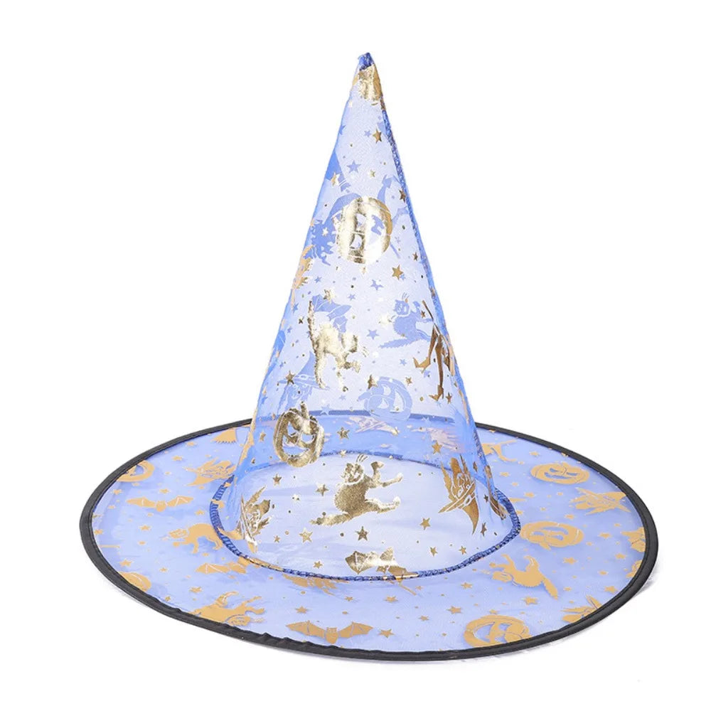 Chapeau de Sorcière en Gaze pour Halloween| Déguisement et décoration🧙🎩