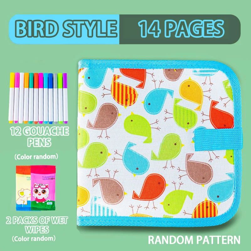 CAHIER DESSIN EFFAÇABLE | Ardoise StoryBook™ Effaçable, Multipages: 6, 10 ou 16 pages