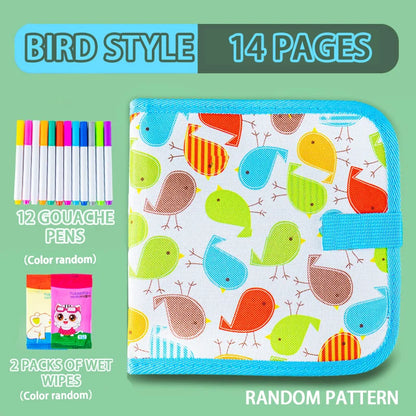 CAHIER DESSIN EFFAÇABLE | Ardoise StoryBook™ Effaçable, Multipages: 6, 10 ou 16 pages