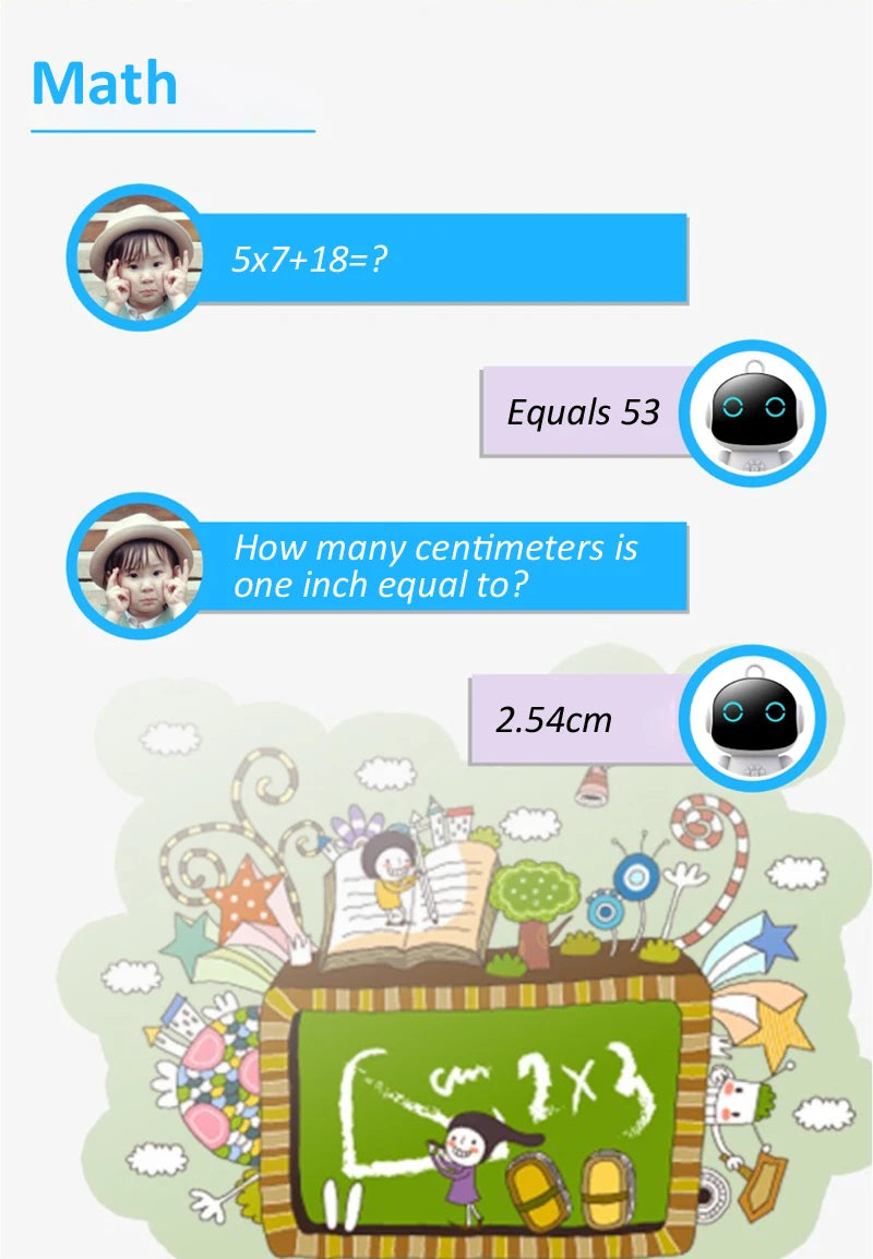 ROBOT JOUET | Assistant Éducatif pour enfant de 3ans et plus TUYA