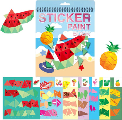 COLORIAGE MAGIQUE MATERNELLE| stickers numérotés`-Stickers-Puzzle 3-7ans