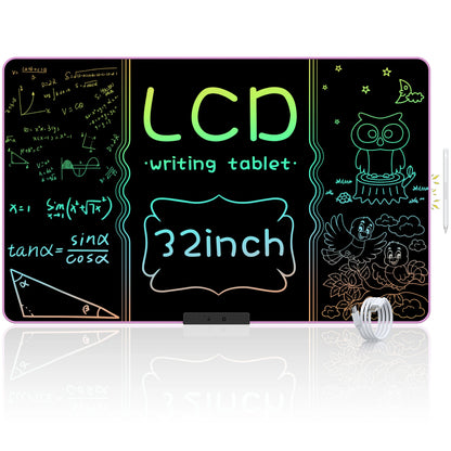 32/28/20/16 Inch Electronic Drawing Board USB Rechargeable LCD Writing Tablet Drawing Painting Educational Learning Toy for Kids