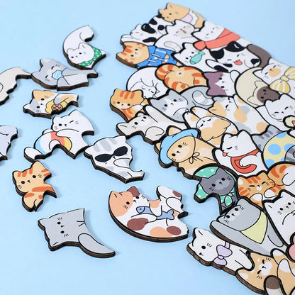 PUZZLE ENFANT 5 ANS | Puzzle 50 pièces animaux cachés MYSTÈREPuzzle™