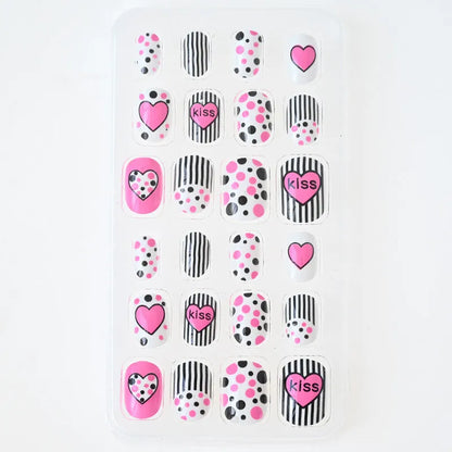 Faux Ongles Pour Manicure d'enfant, accessoire de beauté pour le jeu libre créatif