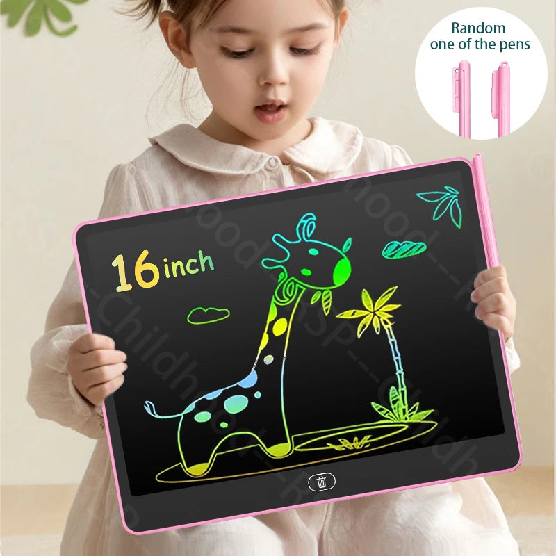 TABLETTE D'ÉCRITURE | Ardoise Magique LCD Griffonneuse™ Ecologique #11-13-16