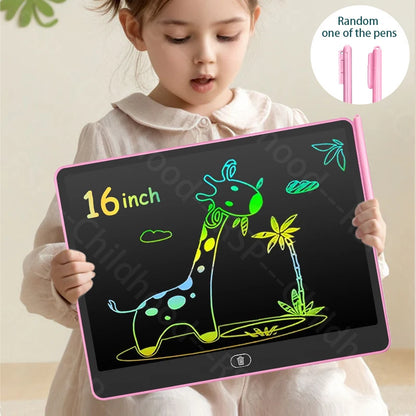 TABLETTE D'ÉCRITURE | Ardoise Magique LCD Griffonneuse™ Ecologique #11-13-16