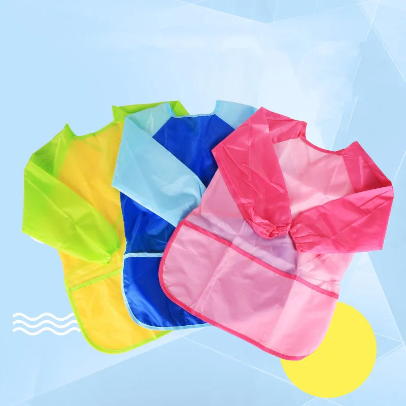 Tablier de peinture: Couvretout™ enfant 2 à 5ans (60 x 45cm) Manche longues 48cm