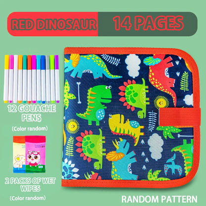 CAHIER DESSIN EFFAÇABLE | Ardoise StoryBook™ Effaçable, Multipages: 6, 10 ou 16 pages