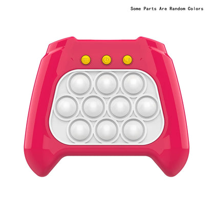 Jeu de bulles Pop Light Fidget|jeu de bulles à poussée rapide, jouets portables à poignée,