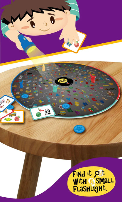 L'intelligence des enfants Find It Out petites lampes de poche trouver des jeux de table jeux d'entraînement interactifs Parent-enfant jouets