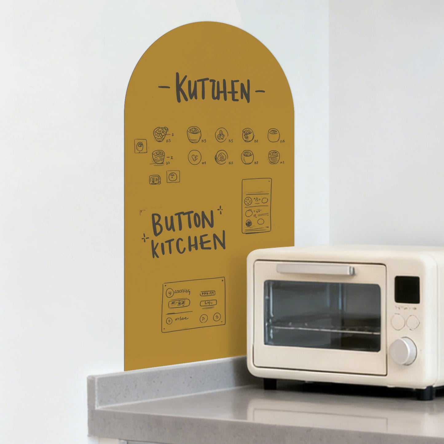 STICKERS MURAUX CHAMBRE | Le tableau enfant magnétique: Sticker-Board™
