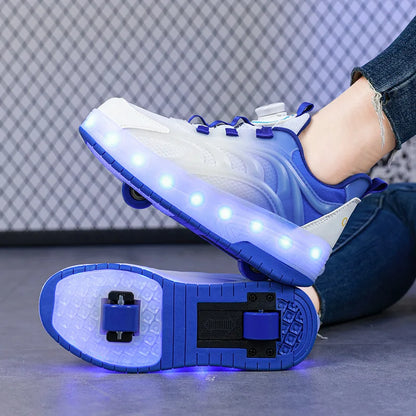 CHAUSSURE À ROULETTE | Baskets Lumineuses™ 🛼