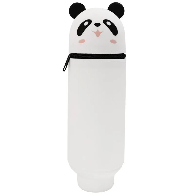 Animal standing pencil case, pen holder suitable for students, school, office, back-to-school gifts