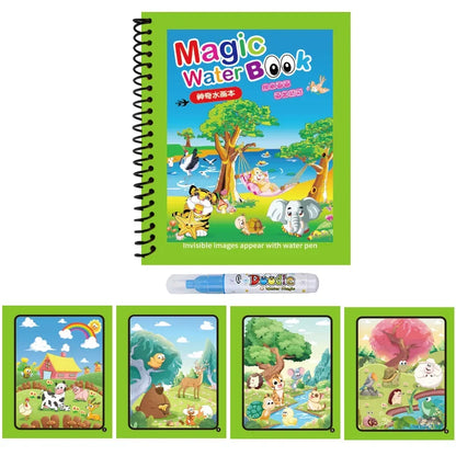 COLORIAGE MAGIQUE| Peinture Magique™ à l'eau reutilisable-Jeu Calme & autonome 2-8ans