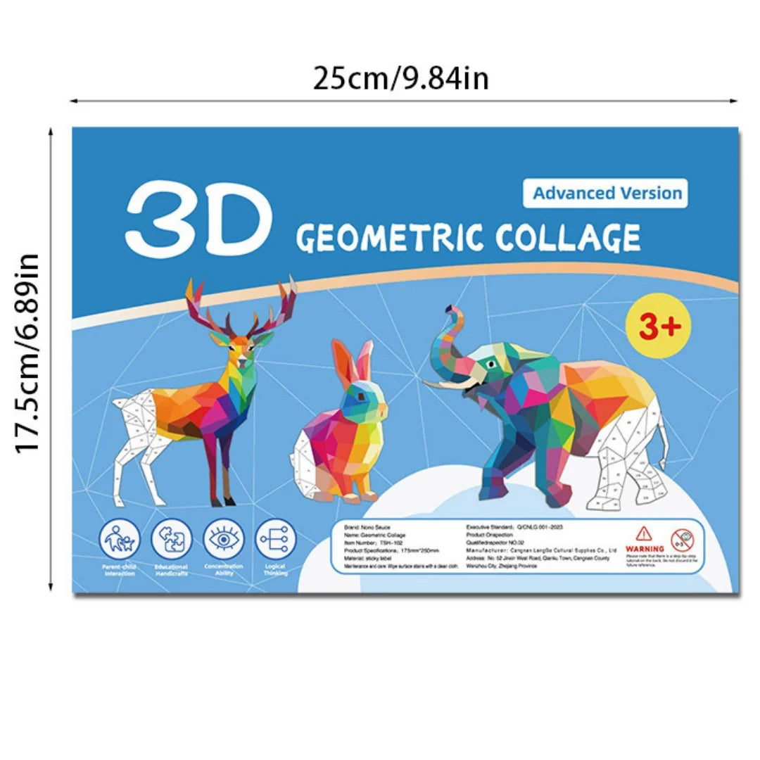 COLORIAGE PAR NUMERO | Activité créative de coloriage avec les STICKERS 3D