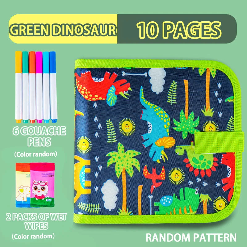 CAHIER DESSIN EFFAÇABLE | Ardoise StoryBook™ Effaçable, Multipages: 6, 10 ou 16 pages