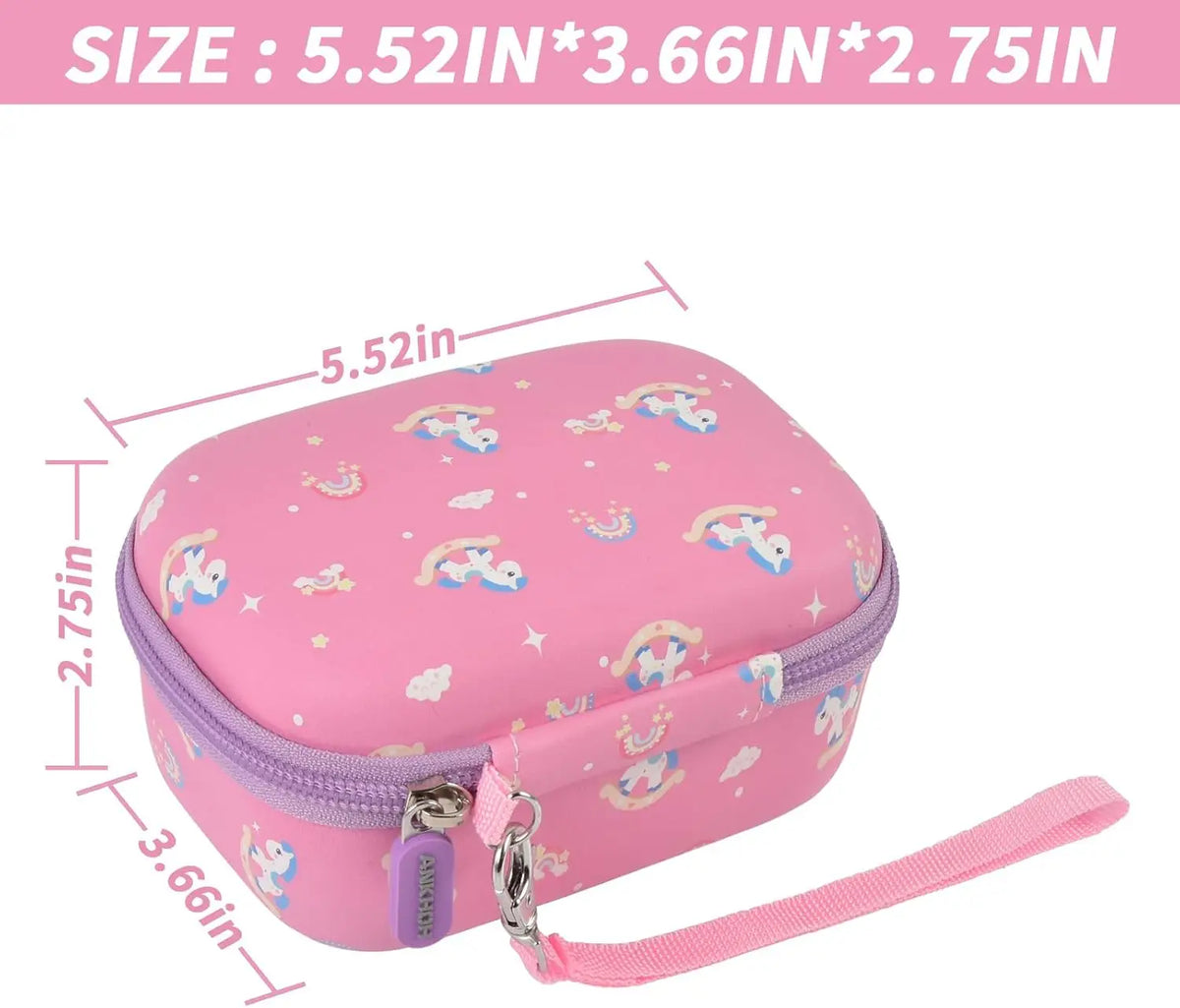 (Case only) Kids Camera Case for Goopow/for Mgaolo/for CIMELR/for Seckton/for OZMI/for Dylanto Digital Camera Toys