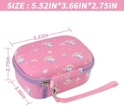 (Case only) Kids Camera Case for Goopow/for Mgaolo/for CIMELR/for Seckton/for OZMI/for Dylanto Digital Camera Toys