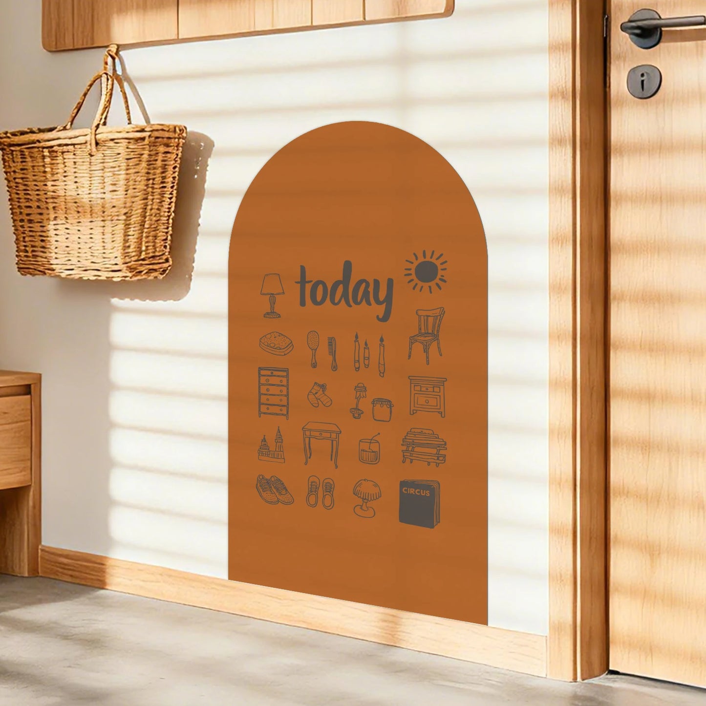 STICKERS MURAUX CHAMBRE | Le tableau enfant magnétique: Sticker-Board™