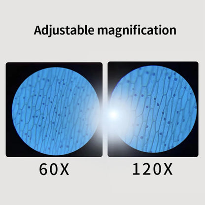microscope enfant portable | Explorateur 60-120x-Pocket Zoom™