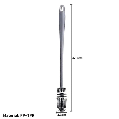 Brosse à bouteilles en Silicone,ou Brosse amovible votre choix