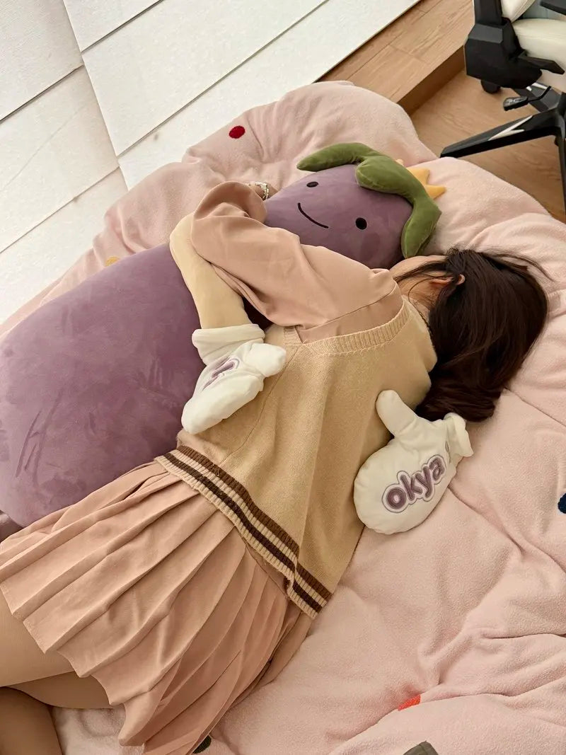 COUSSIN POUR BEBE - Mère Aubergine™|Coussin de positionnement mère-bébé Câlin tout chaud