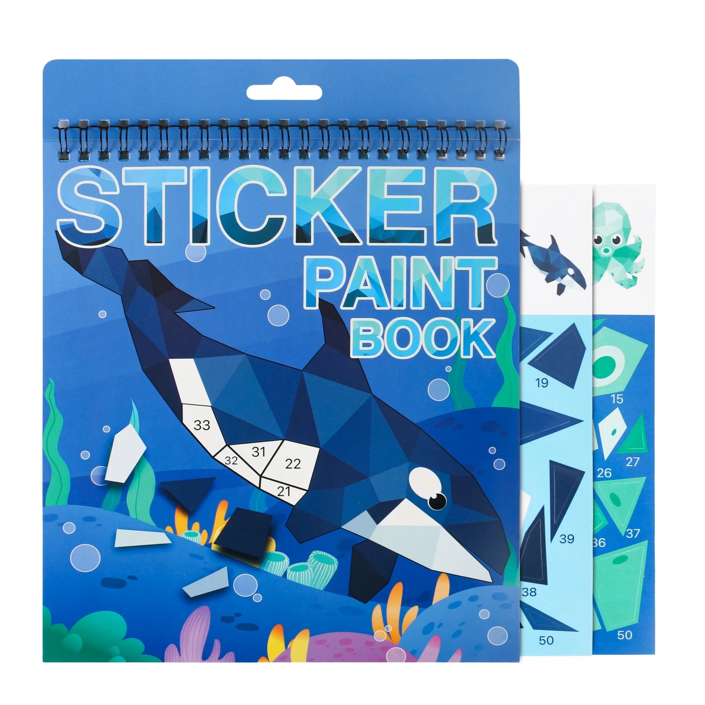 COLORIAGE MAGIQUE MATERNELLE| stickers numérotés`-Stickers-Puzzle 3-7ans