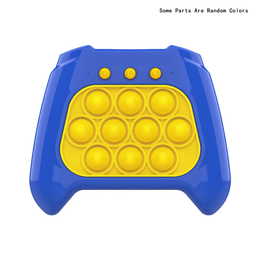 Jeu de bulles Pop Light Fidget|jeu de bulles à poussée rapide, jouets portables à poignée,