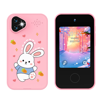 SMARTPHONE ENFANT|Jouet Éducatif sécuritaire sans Internet- Selfie-Phone™