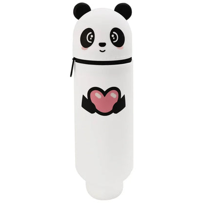 Animal standing pencil case, pen holder suitable for students, school, office, back-to-school gifts