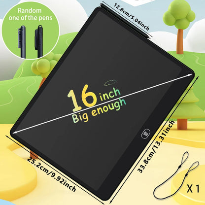 TABLETTE D'ÉCRITURE | Ardoise Magique LCD Griffonneuse™ Ecologique #11-13-16