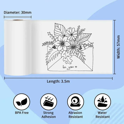 ROULEAUX DE PAPIER POUR IMPRESSION THERMAL| 3 Options