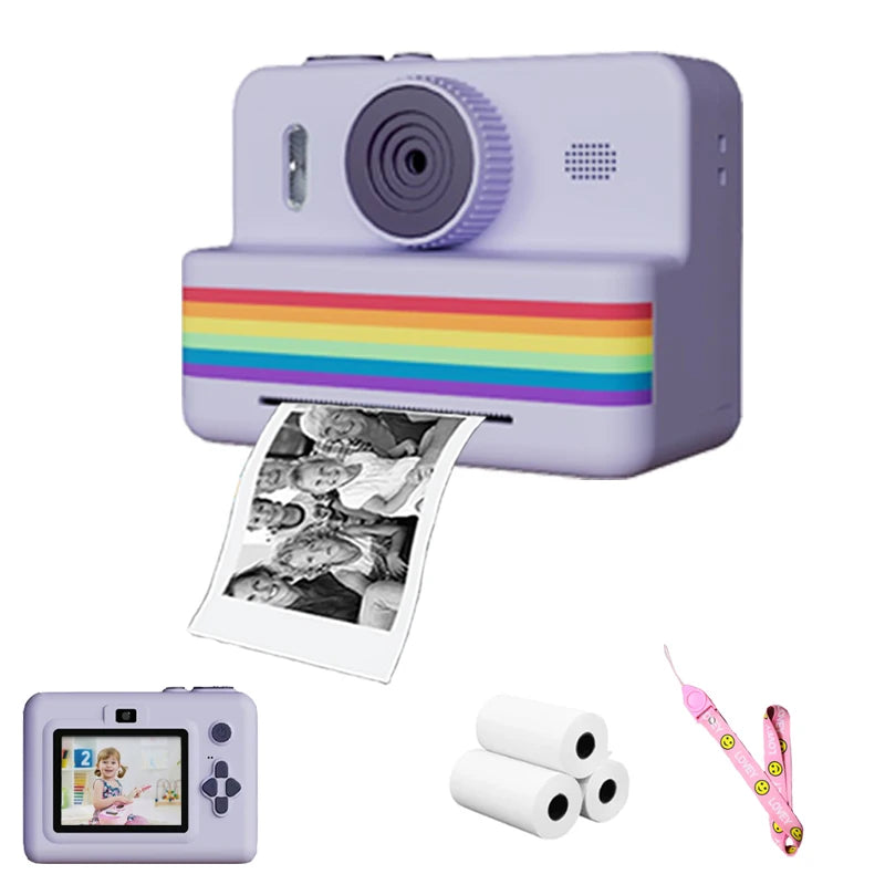 APPAREIL PHOTO ENFANT INSTANTANÉ| I mpression thermique Magik-Print™