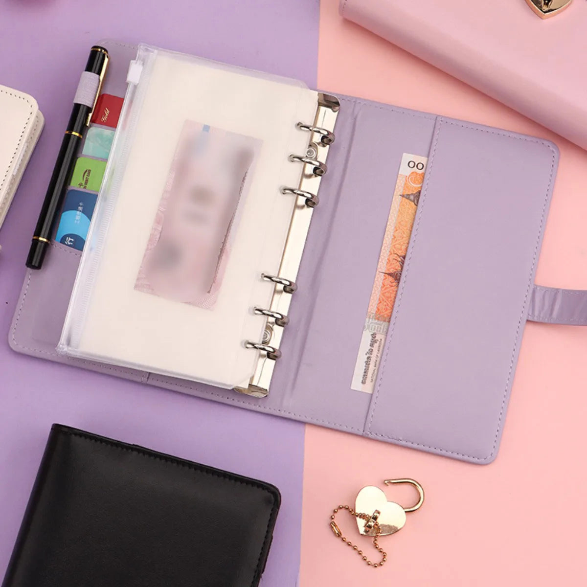 JOURNAL INTIME |Secrets-Sous-Clé™ cahier à anneaux d'organisation personnelle