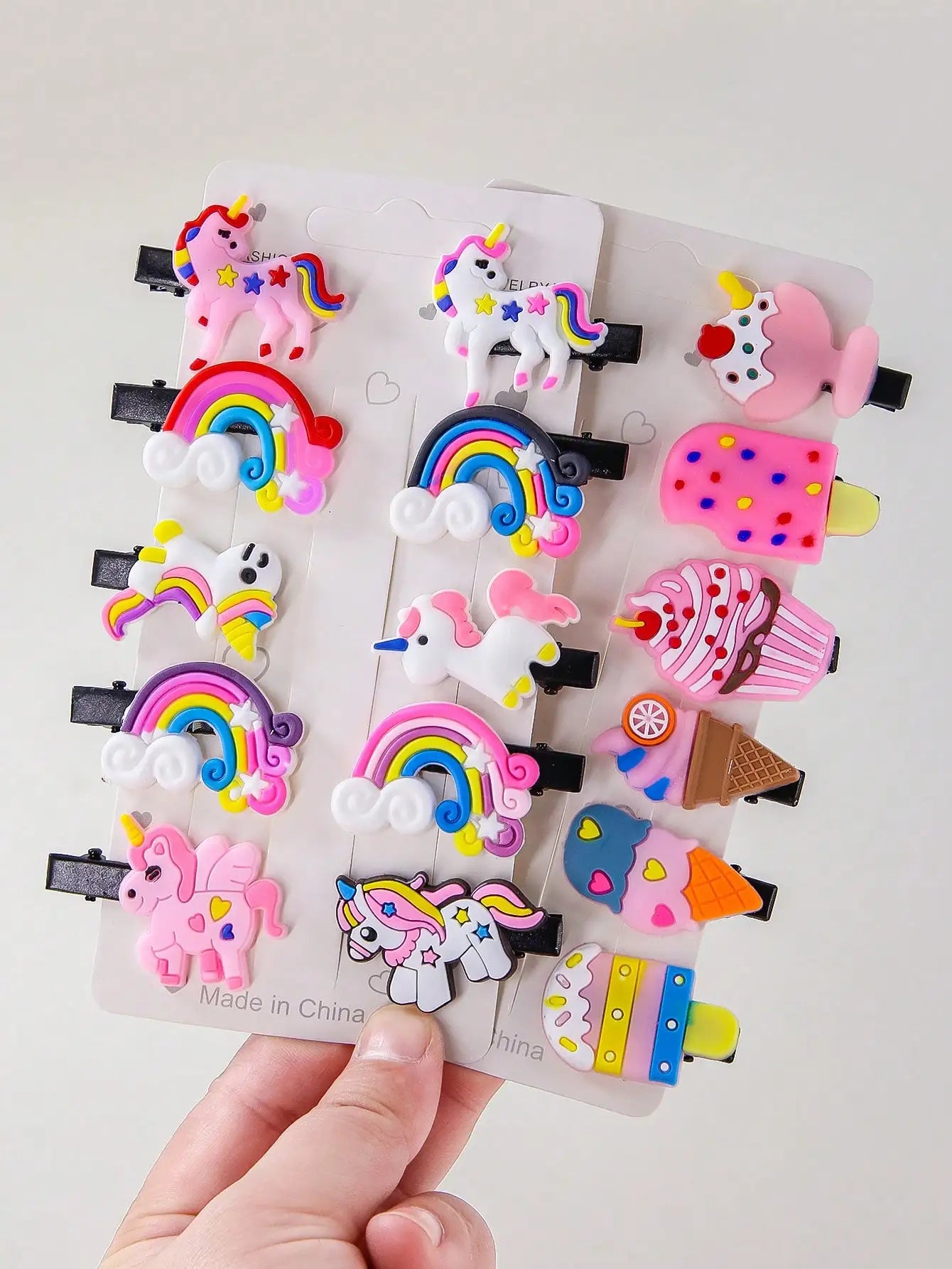 Lot 20 Pinces à Cheveux Colorées Enfant | MagicStyle