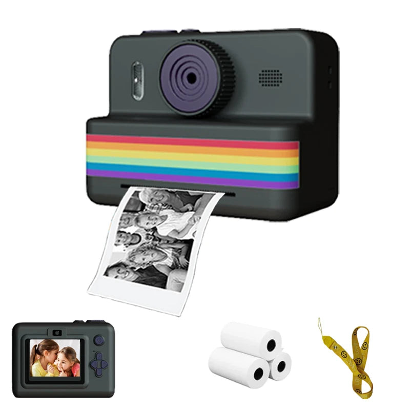 APPAREIL PHOTO ENFANT INSTANTANÉ| I mpression thermique Magik-Print™