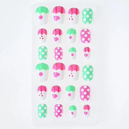 Faux Ongles Pour Manicure d'enfant, accessoire de beauté pour le jeu libre créatif