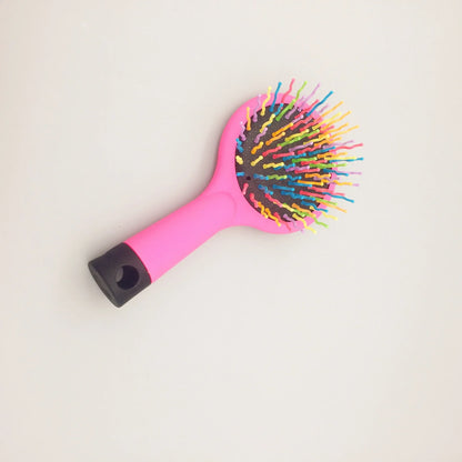 brosse à cheveux | Brosse Arc-en-ciel et miroire Magique ✨