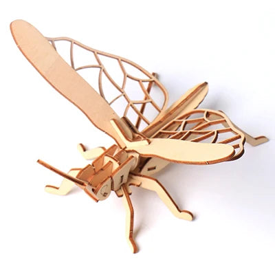 PUZZLE 3D EN BOIS | Montessori modèles de collection sur les insectes