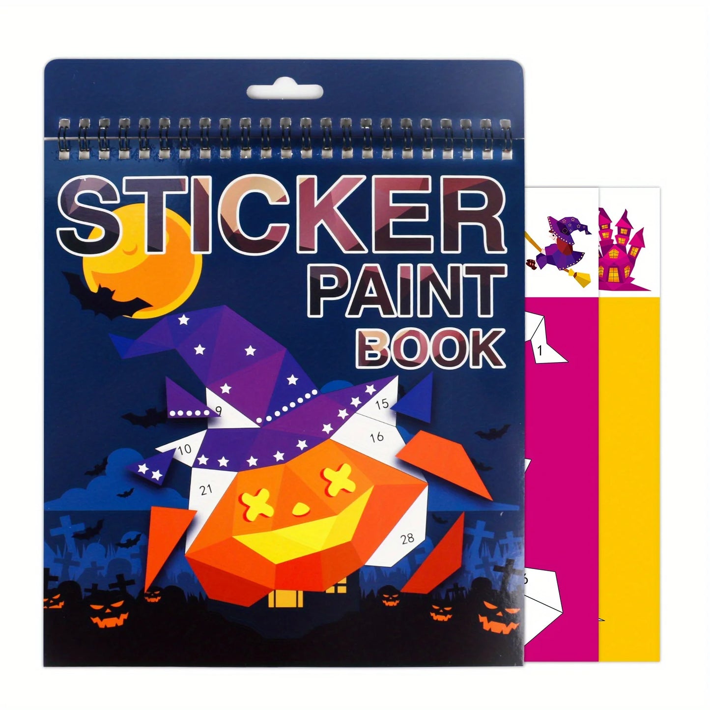 COLORIAGE MAGIQUE MATERNELLE| stickers numérotés`-Stickers-Puzzle 3-7ans