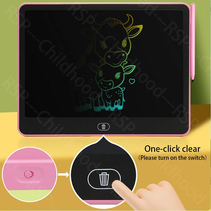 TABLETTE D'ÉCRITURE | Ardoise Magique LCD Griffonneuse™ Ecologique #11-13-16