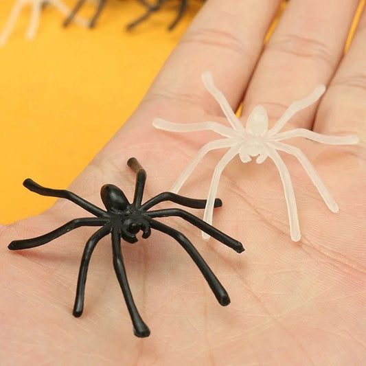 Décoration halloween| Fausses araignées Farce et Attrape ou outil pédagogique🕷️🕸️