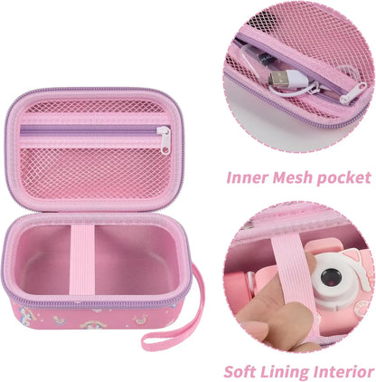 (Case only) Kids Camera Case for Goopow/for Mgaolo/for CIMELR/for Seckton/for OZMI/for Dylanto Digital Camera Toys