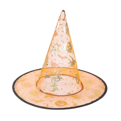 Chapeau de Sorcière en Gaze pour Halloween| Déguisement et décoration🧙🎩