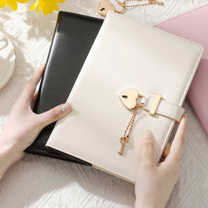JOURNAL INTIME |Secrets-Sous-Clé™ cahier à anneaux d'organisation personnelle