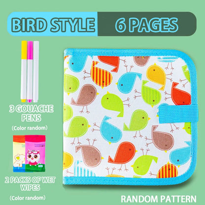 CAHIER DESSIN EFFAÇABLE | Ardoise StoryBook™ Effaçable, Multipages: 6, 10 ou 16 pages