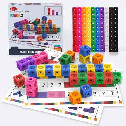 Jouet Montessori| les 100 blocs à calculer :CENTICUBE🧮👷‍♂️