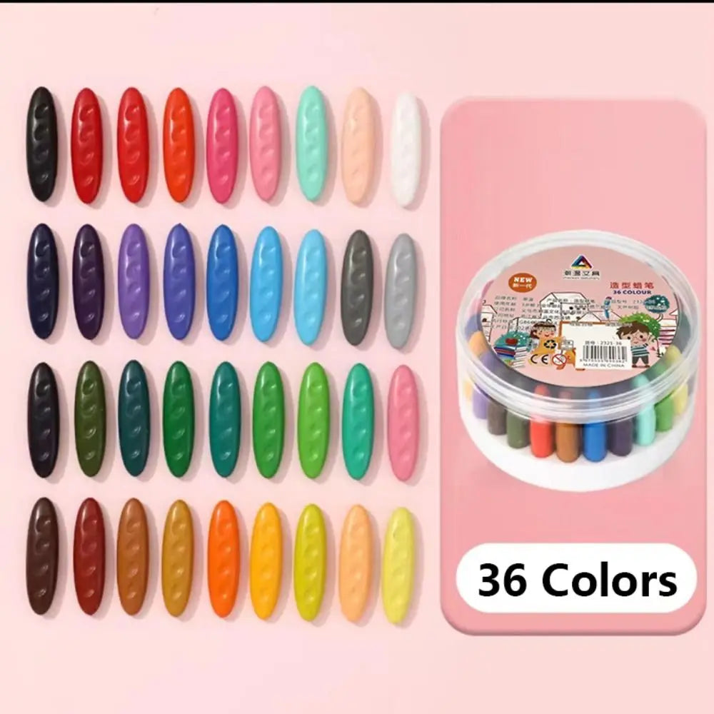 PREMIER CRAYON BÉBÉ| Crayon de couleur Ergonomique -Mini Couleurs™