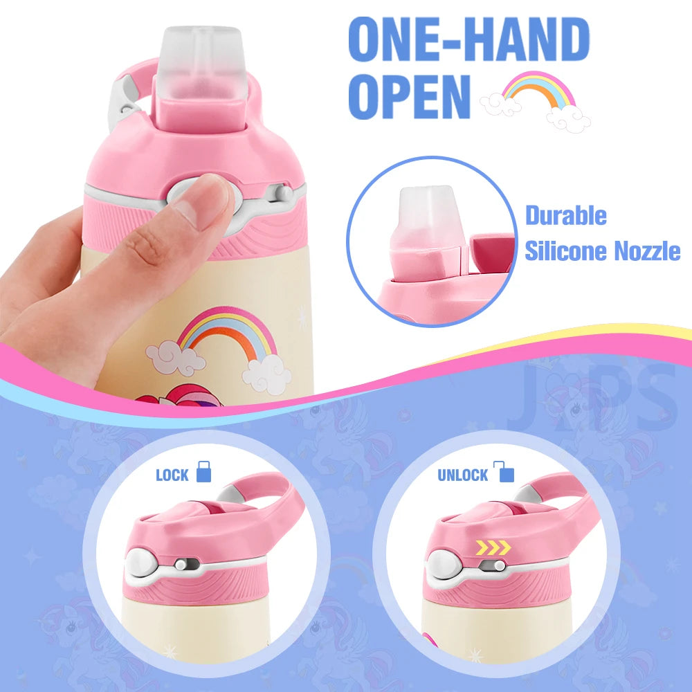 GOURDE ENFANT| Petite gourge en Acier  INOX 316 400ml